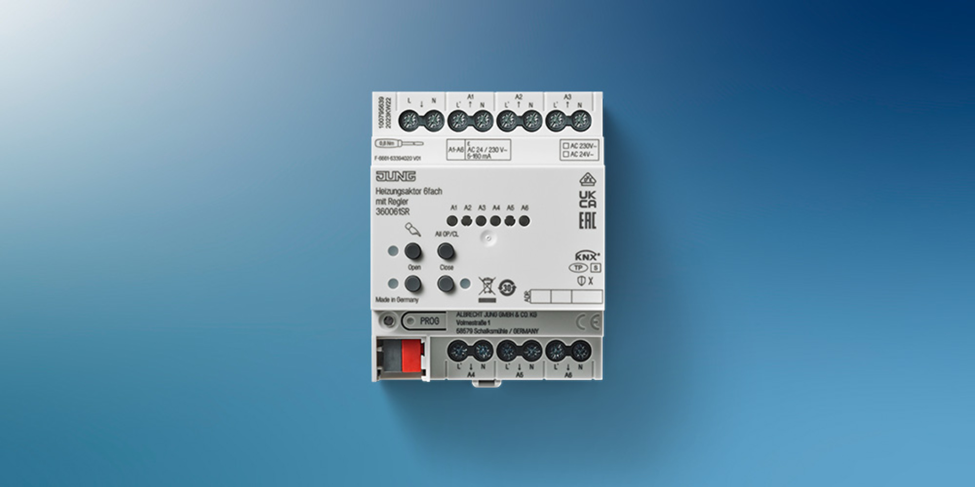 KNX Heizungsaktor 6-fach bei Lindner Elektro in Torgau